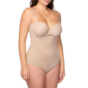 TC Fine Intimates Womens Iconic Core High-Waist Shaping Brief, Stucco