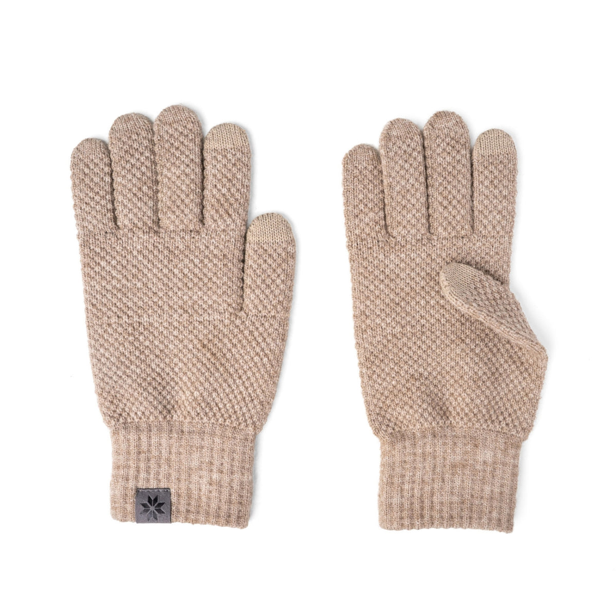 Britt's Knits Men's Moss Stitch Knit Tahoe Gloves