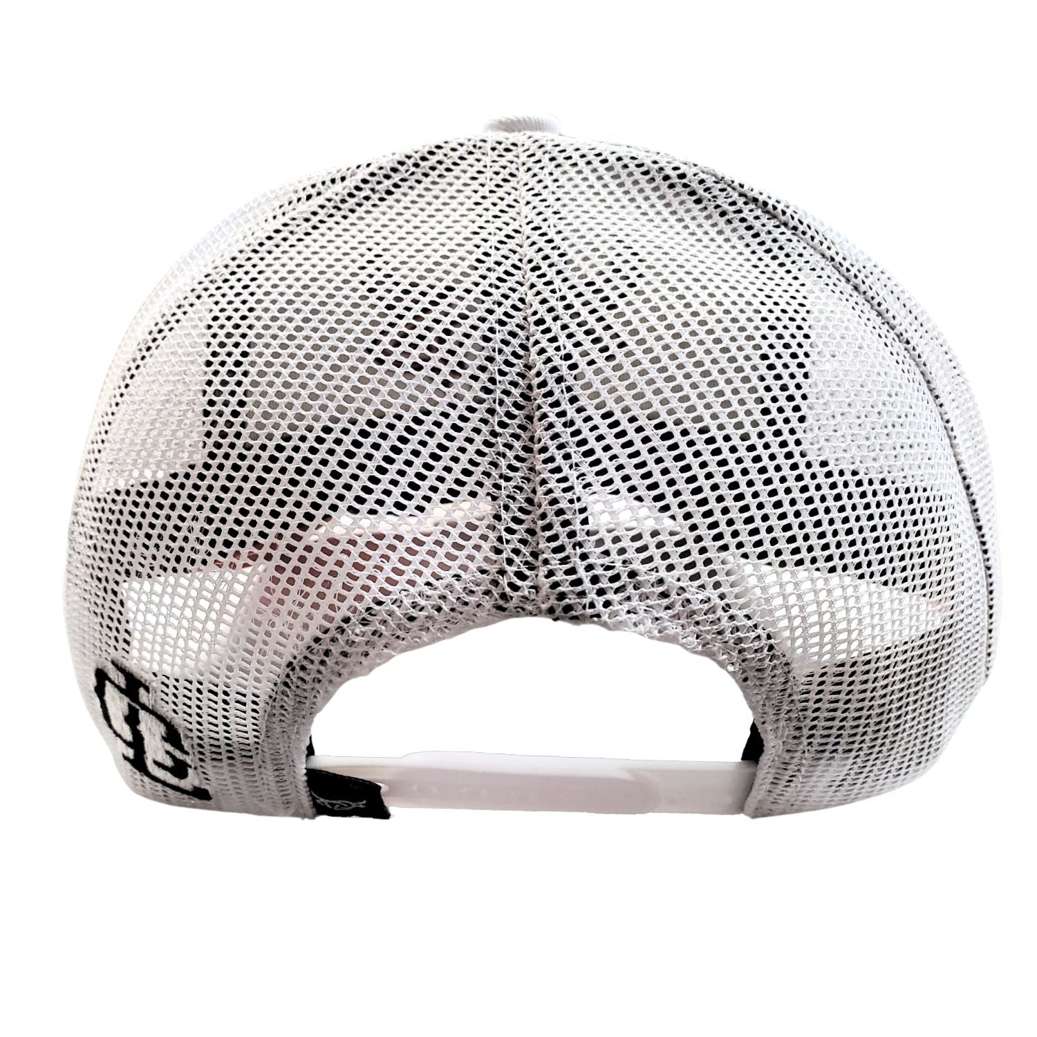 Lost Calf Mens White Mexicalf Adjustable Snapback Cap Hat