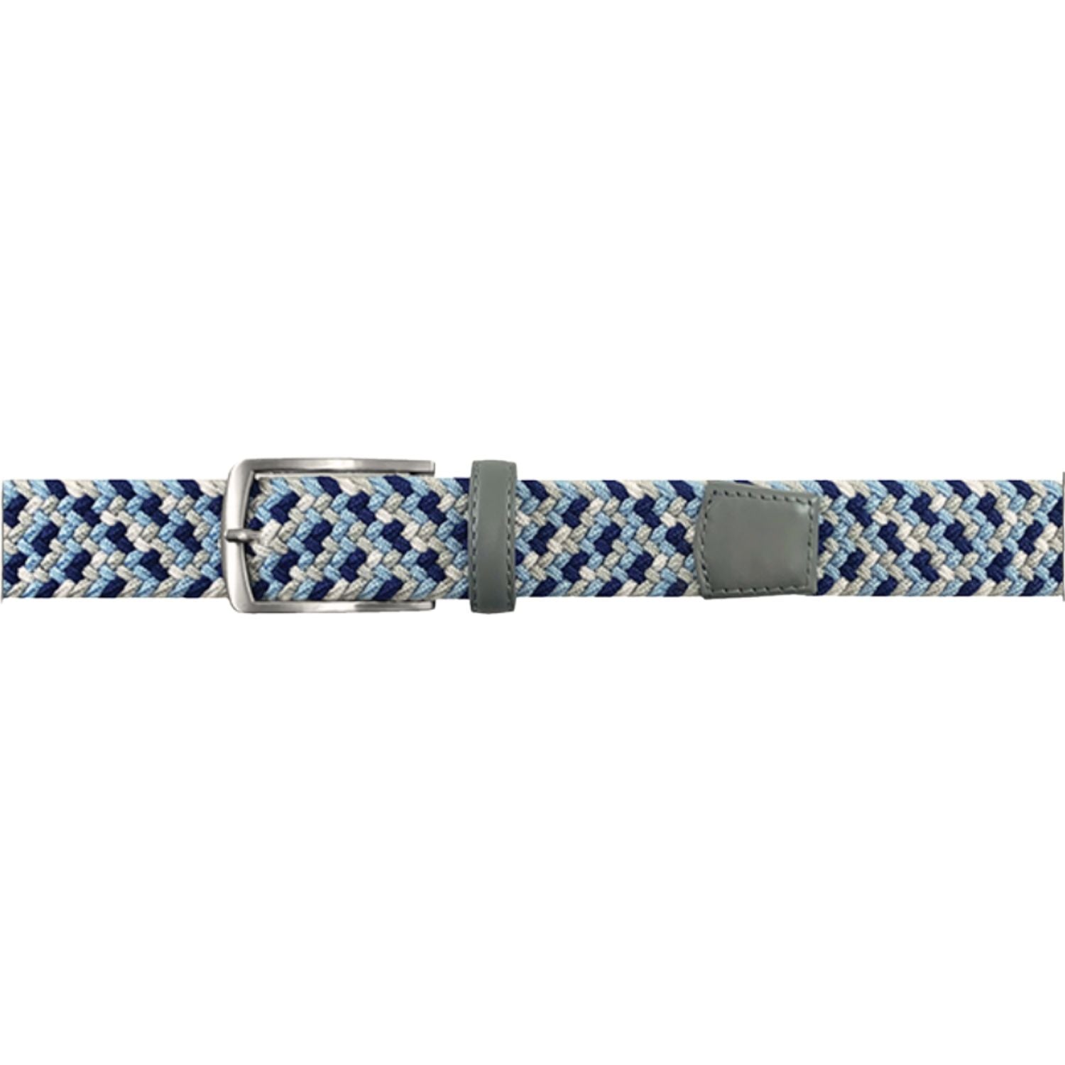 Greg Norman Mens Braided Multi Colored Stretch Golf Belt