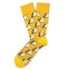 Two Left Feet Printed Adult Sock, Small Feet