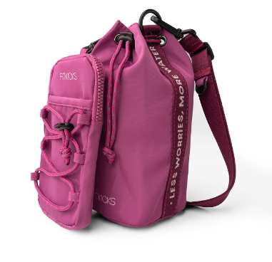 FITKICKS Optimist H2O Crossbody & Phone PouchWater Resistant Purse Small Bag with Removable, Adjustable Strap