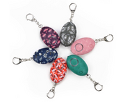 Mayday Mini Alarm Key Chain, Ear Splitting Sound and Push Button Flashlight