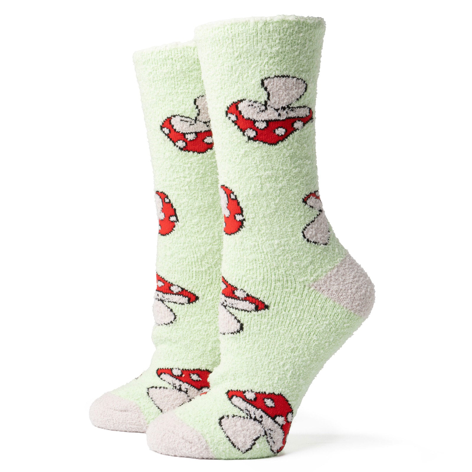 Two Left Feet Womens Medium-Heavy Weight Super Soft Patterned Socks