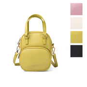 Kedzie Womens Textured Vegan Leather Small Harper Crossbody Purse