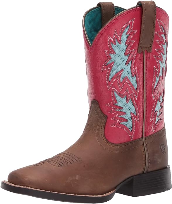 Ariat Kid's Cowboy VentTEK Western Leather Boot