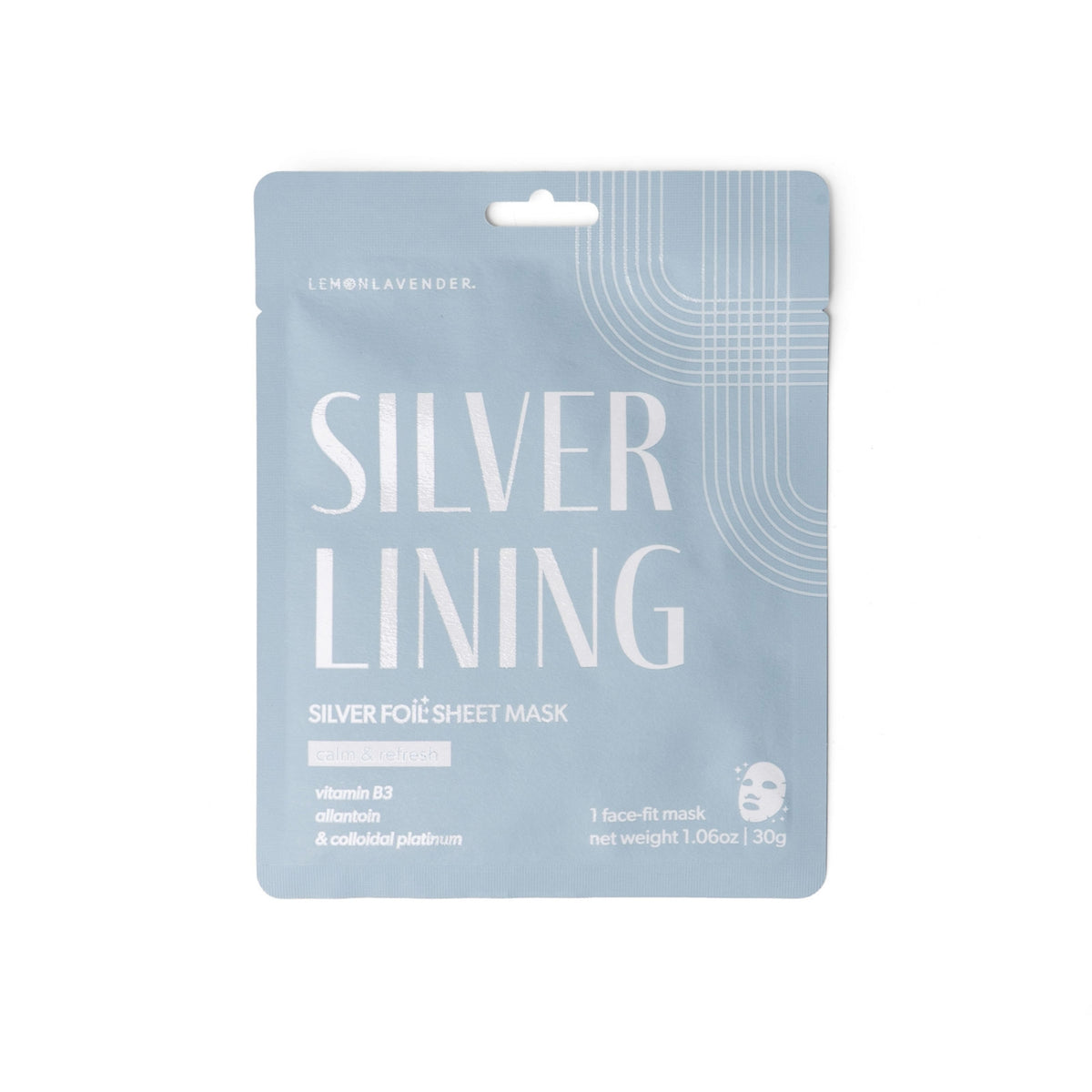 Lemon Lavender Glow Getter Foil Face Mask