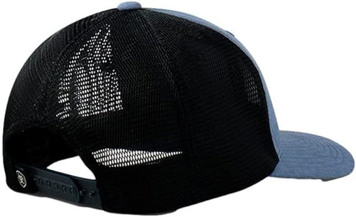 Ariat Mens Flexfit 110 Mesh Back Snapback Cap Hat (Denim/Black)