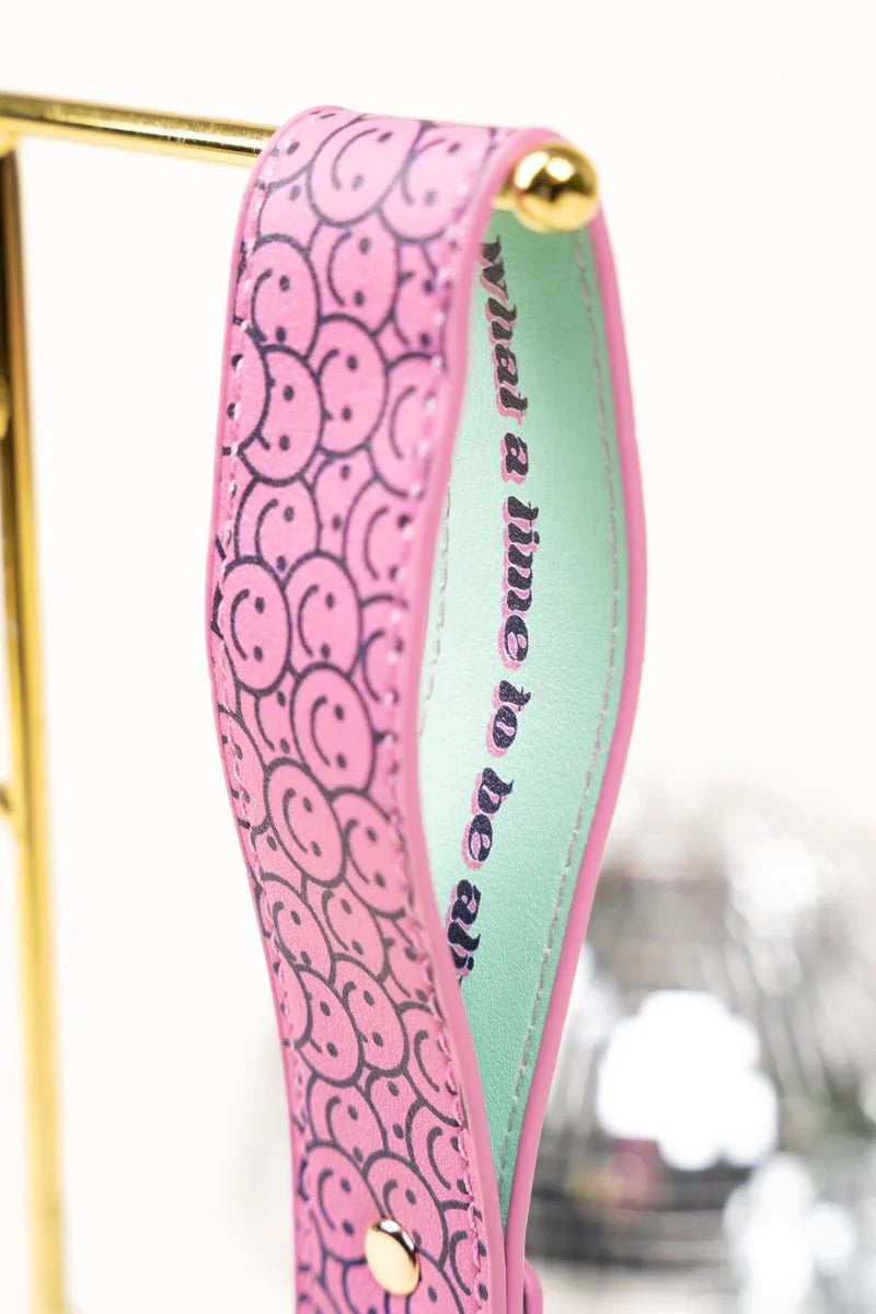 Olivia Moss Peek-A-Boo Wristlet Keychain, Relatable Quotes Inside