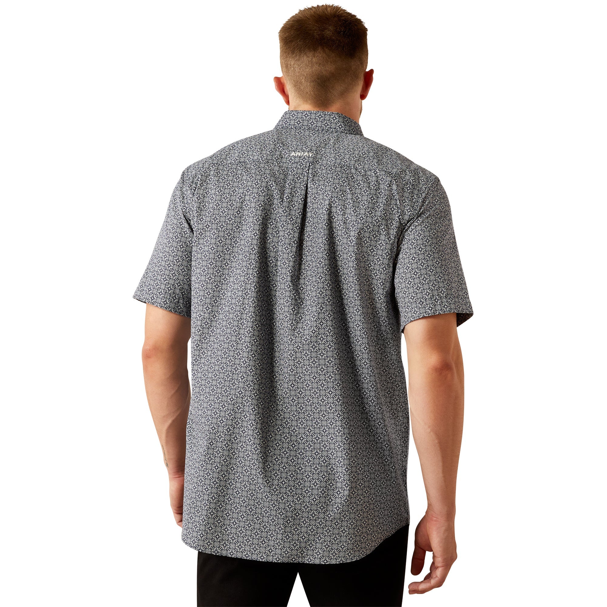 Ariat Mens Wrinkle Free Octavius Short Sleeve Shirt