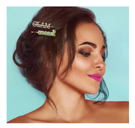 Olivia Moss Message Received Hair Pins