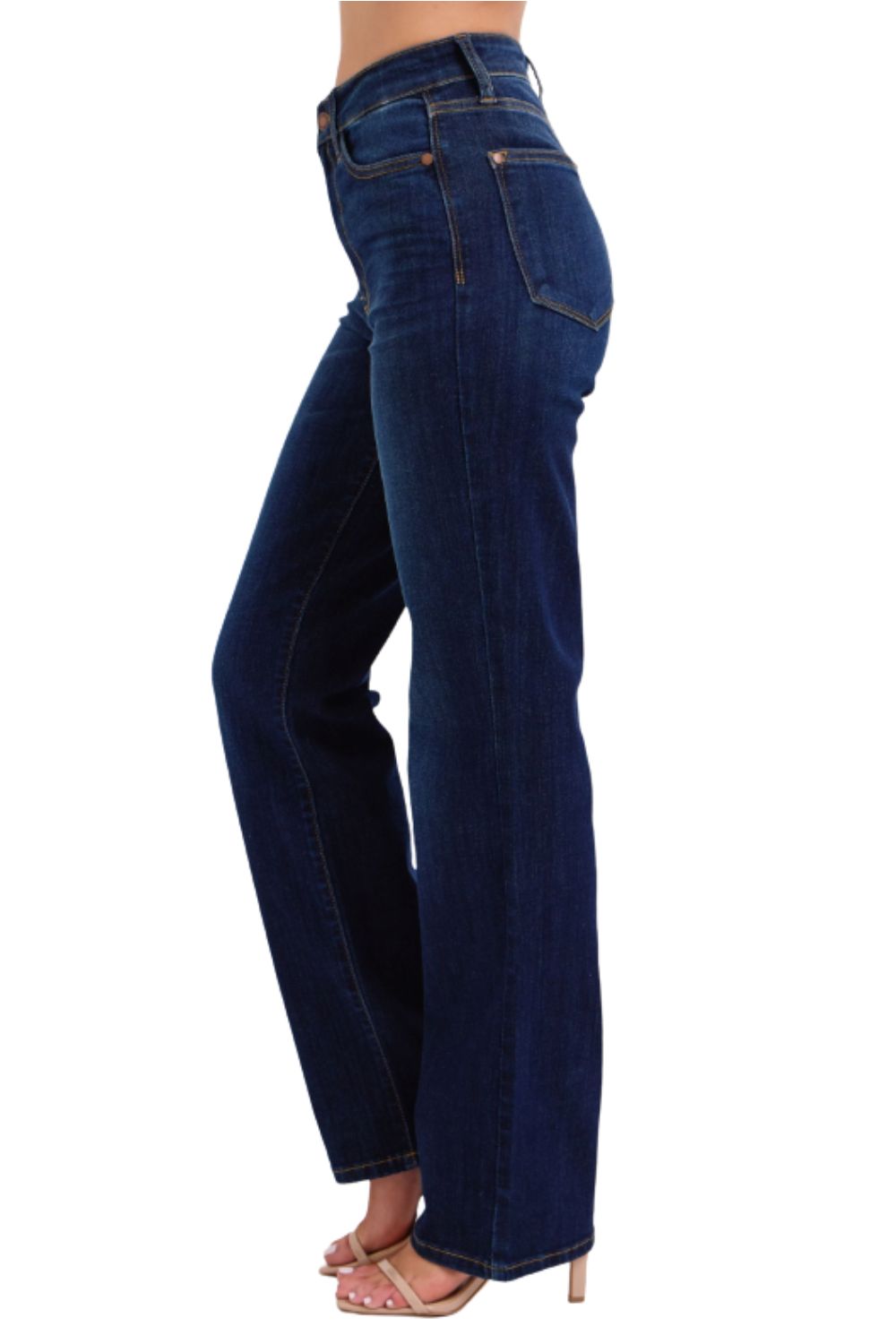 Judy Blue Womens High Waist Straight Fit Jeans