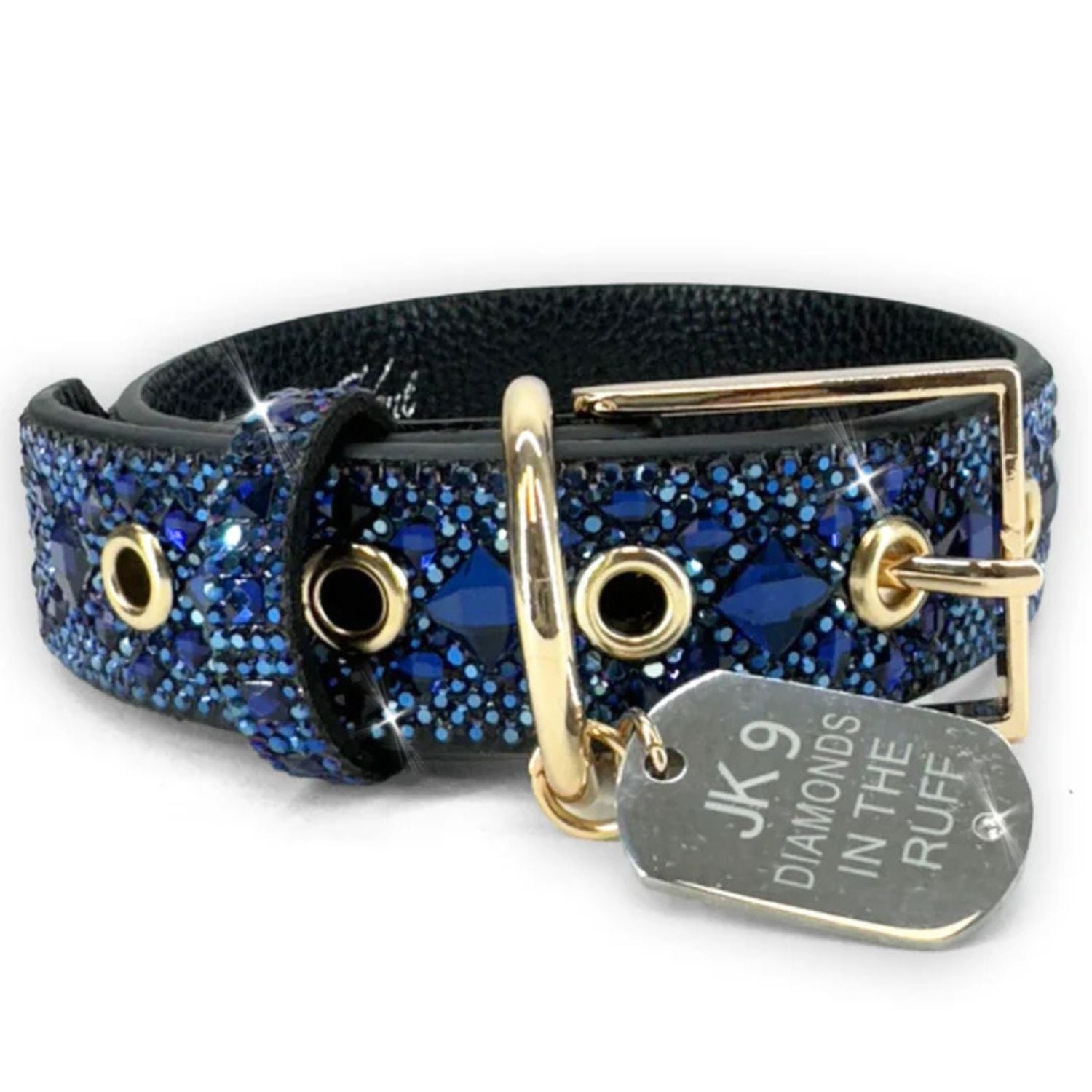 Jacqueline Kent Crystal Embellished Dog Collar, Medium