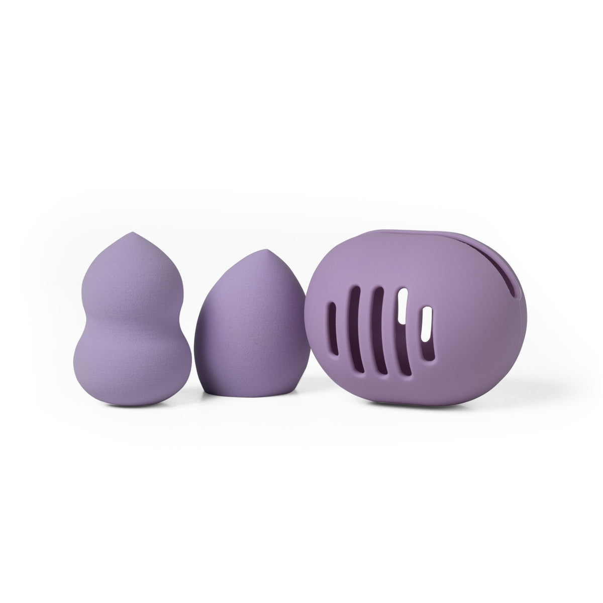 Lemon Lavender On a Blender Makeup Sponges and Case