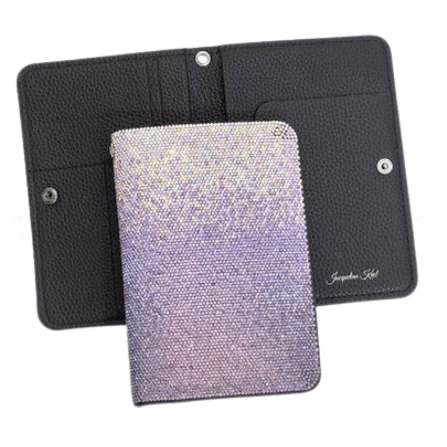 Jacqueline Kent Crystal Embellished Passport Holder