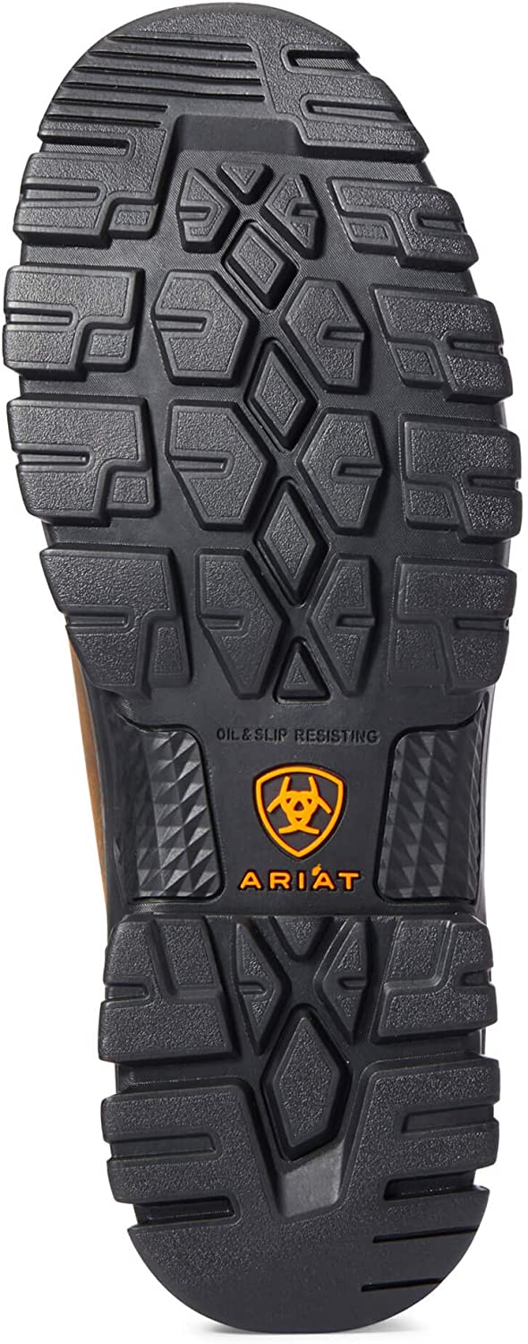 Ariat Mens Treadfast 6" Steel Toe Electrical Hazard Work Boot