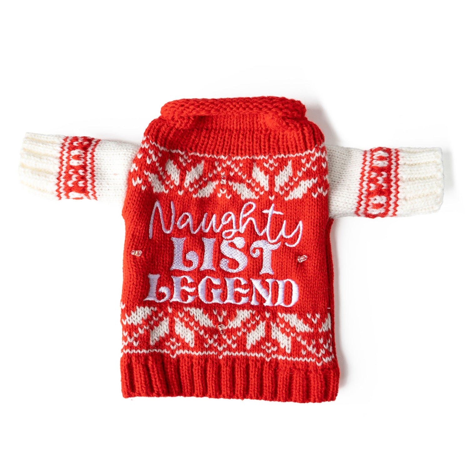 Uncle Bob’s Light-Up Wine & Bottle Sweater