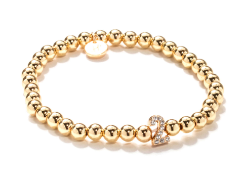 Soul Stacks Bracelet Bar, Crystal Numbers