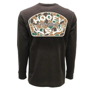 Hooey Men's Outfitters Long Sleeve Crew Neck Graphic T-Shirt