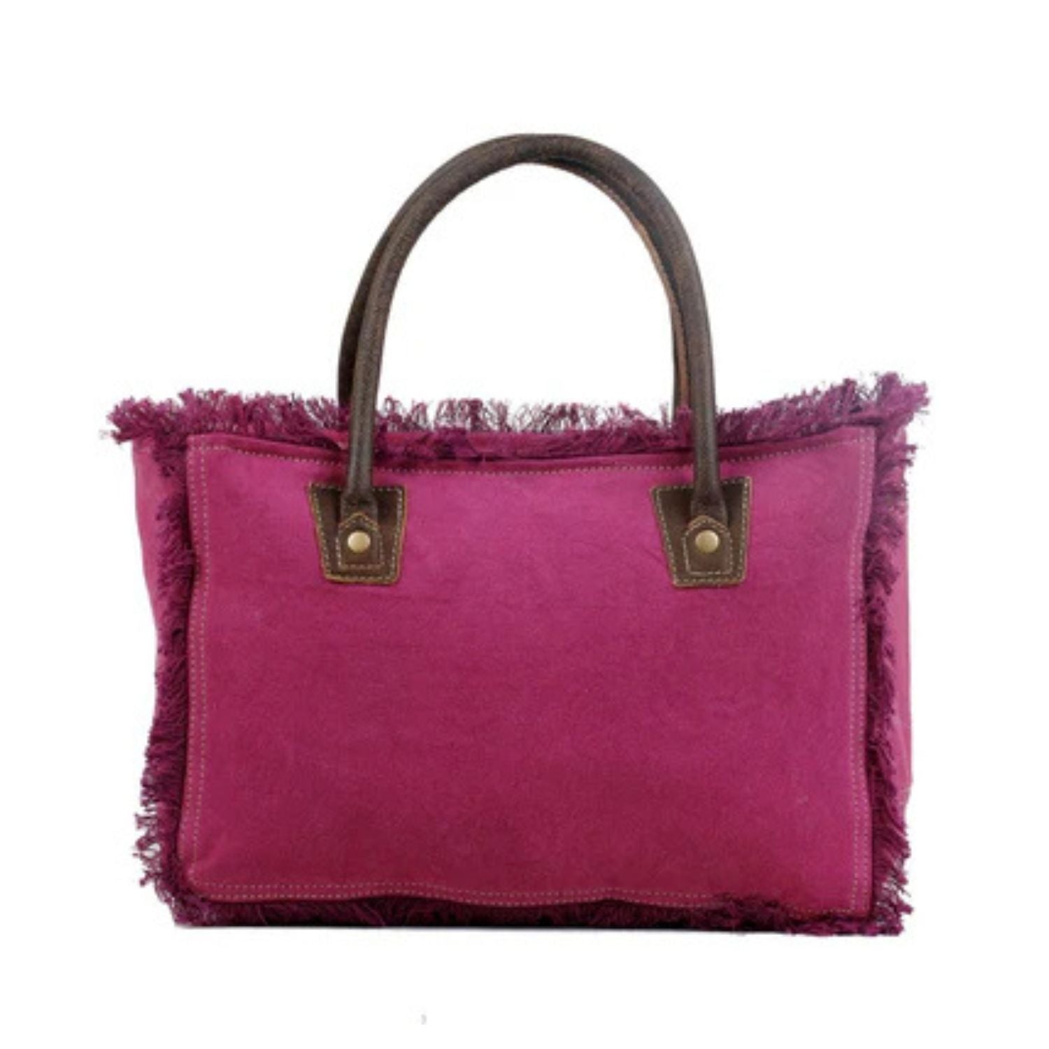 Myra Bag At Ease Small Canvas Upcycled Tote Bag