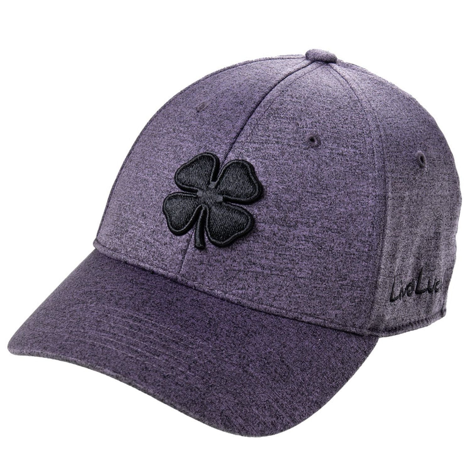 Black Clover Lucky Heather Series Memory Fit Cap Hat, Grape
