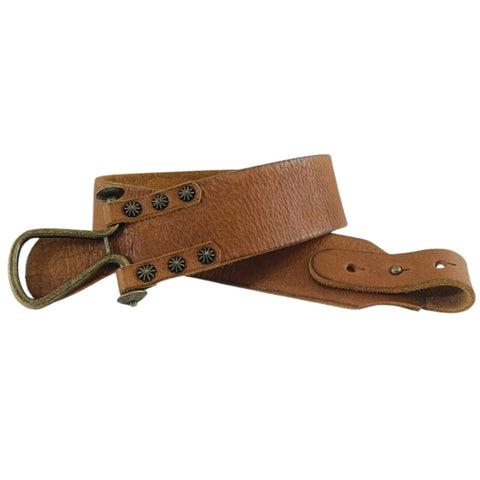 Roper Women's Large Cross Concho Western Style Leather Belt