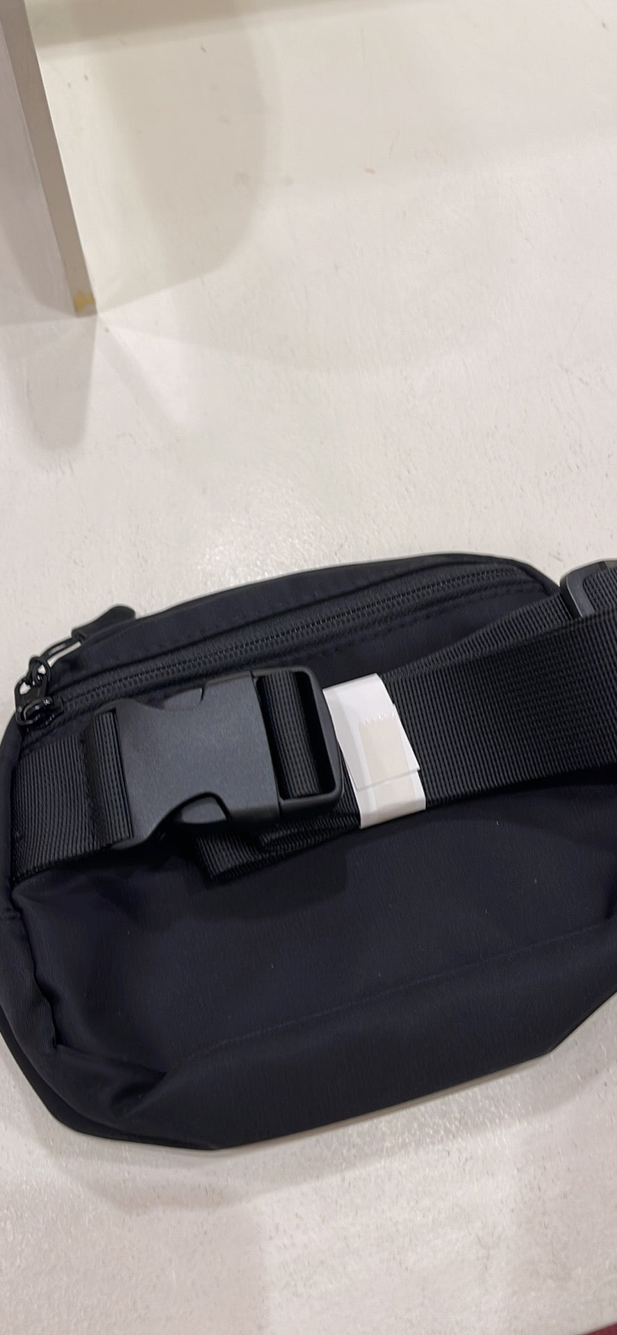 Girlie Girl Belt Bag Hip Purse Crossbody, Black