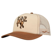 Lane Frost Shut Up & Ride Embroidered Logo Adjustable Snapback Cap Hat