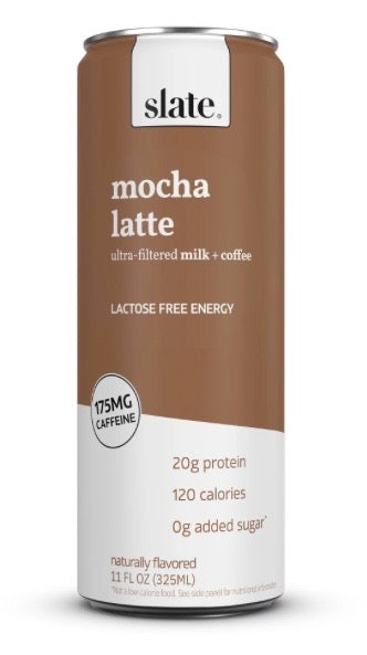 Slate Milk Mocha Latte, Lactose Free, 11oz