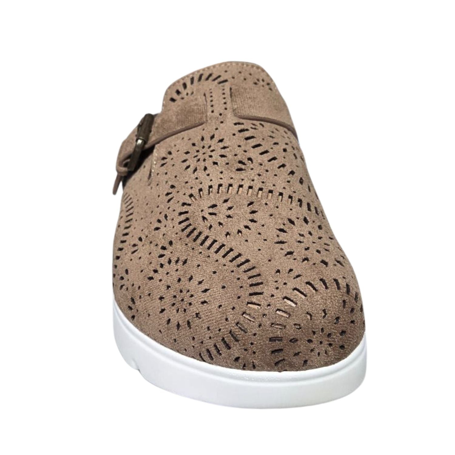 Very G Womens Lulu Dyecut Suede Mule Slip On Shoes