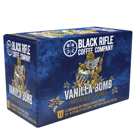 Black Rifle Coffee Company, Blackbeard's Delight, Dark Roast, 12 Count Rounds