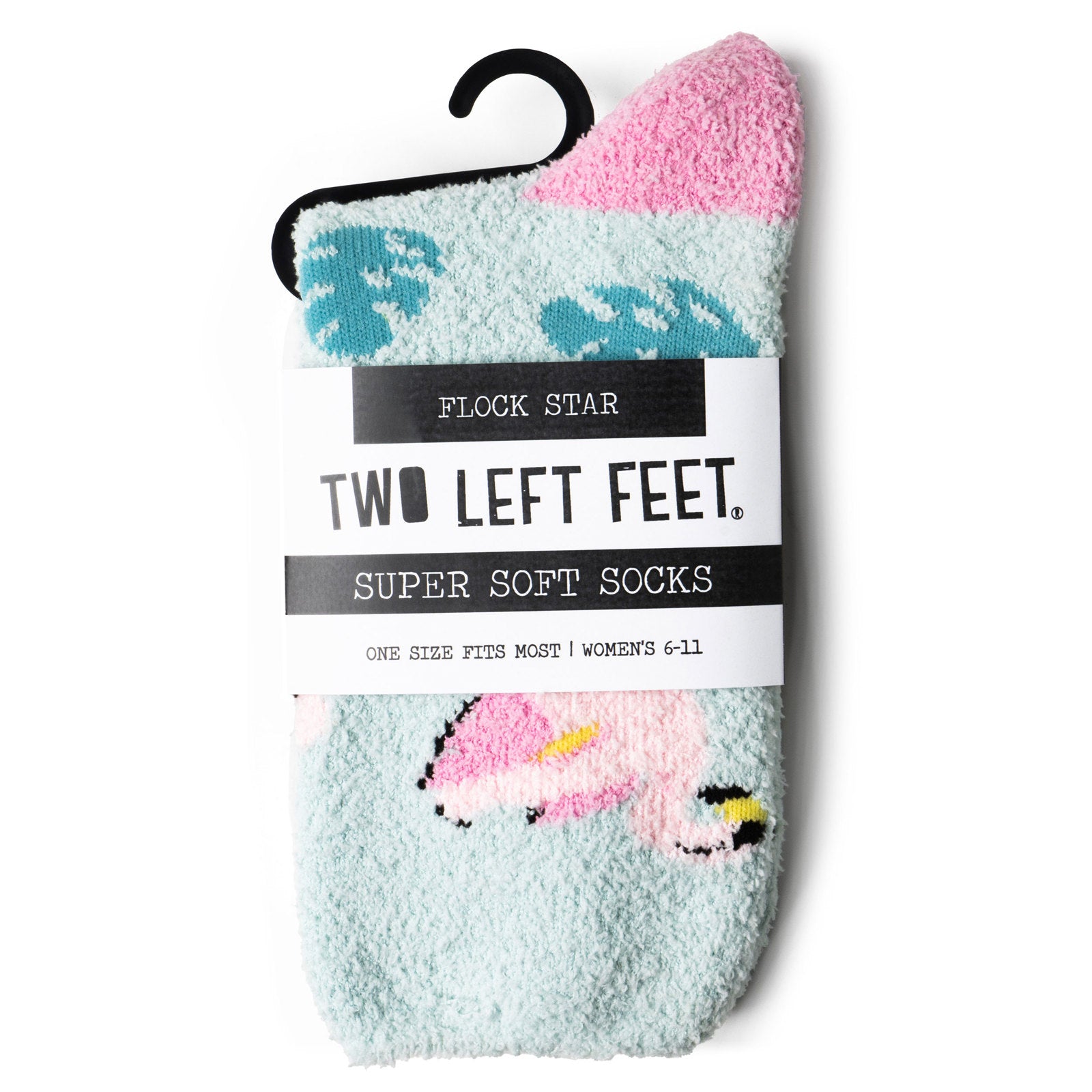 Two Left Feet Womens Medium-Heavy Weight Super Soft Patterned Socks