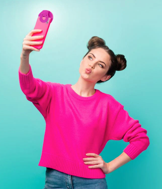 Modern Monkey Selfie Ring Light for your Phone or Laptop!