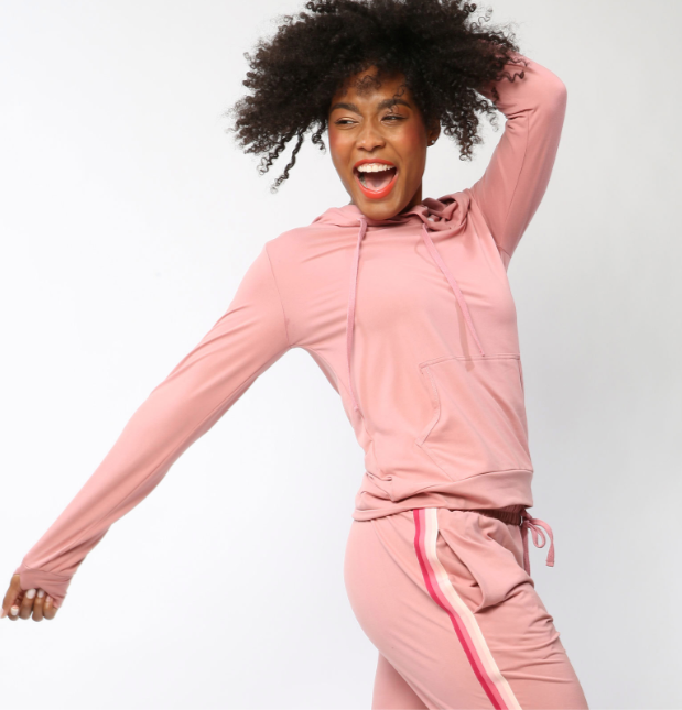 FITKICKS '76 Women's Long Sleeve Varsity Hoodie