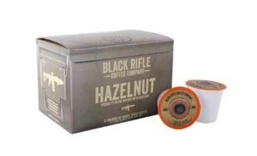 Black Rifle Coffee Company, Hazelnut, Medium Roast, 12 Count Rounds