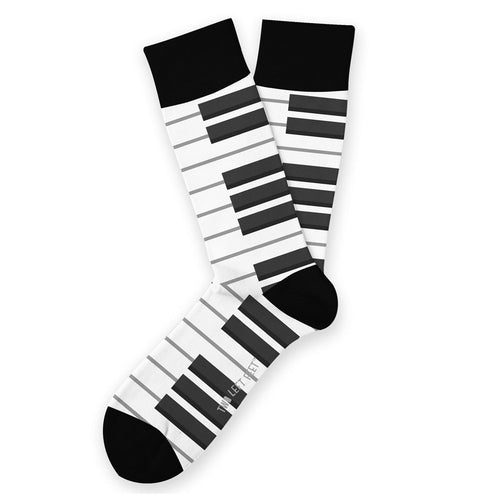 Two Left Feet Printed Adult Sock, Big Feet