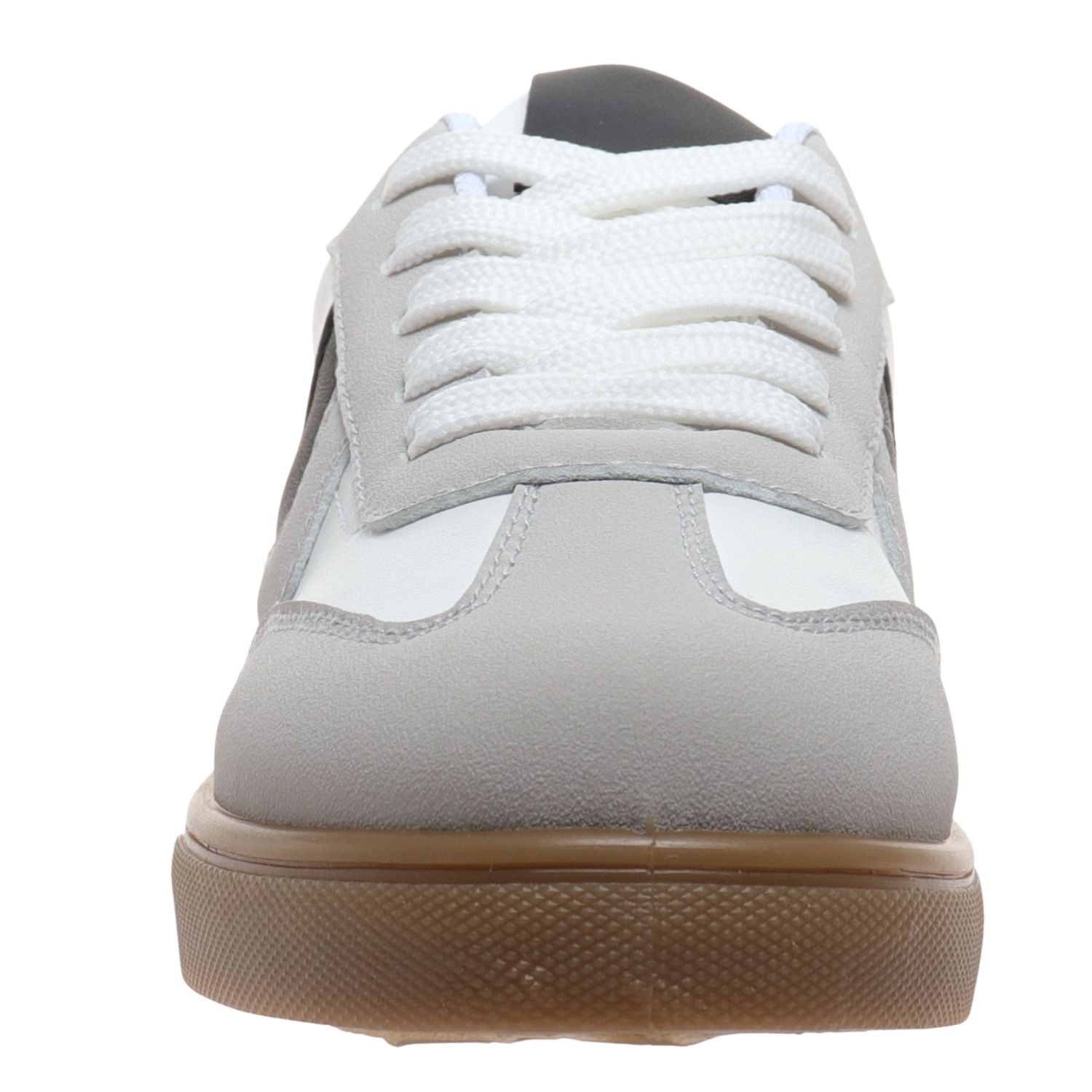 Outwoods Kids Fast-56 Lace Up Fashion Sneakers, Light Gray Combo