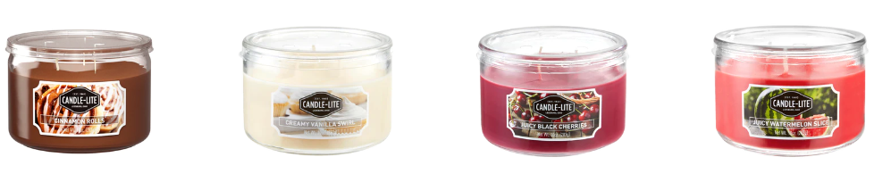 Candle-Lite 3 Wick Jar Candle, 10oz