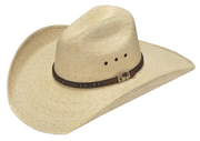 Alamo Unisex Palm Natural Straw Western Hat 7 3/8