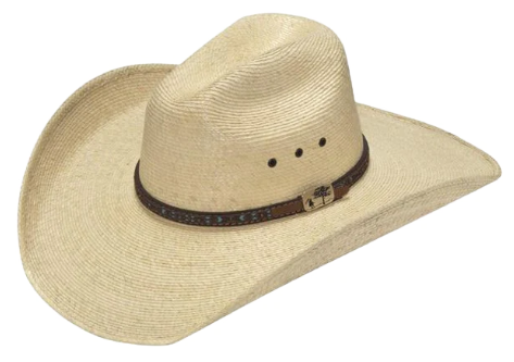 Ariat Mens Richardson 112 Rubber Patch Snapback Cap Hat (Black/White)
