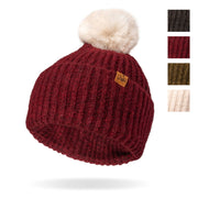 Britt's Knits Wool Blend Kindred Pom Hat