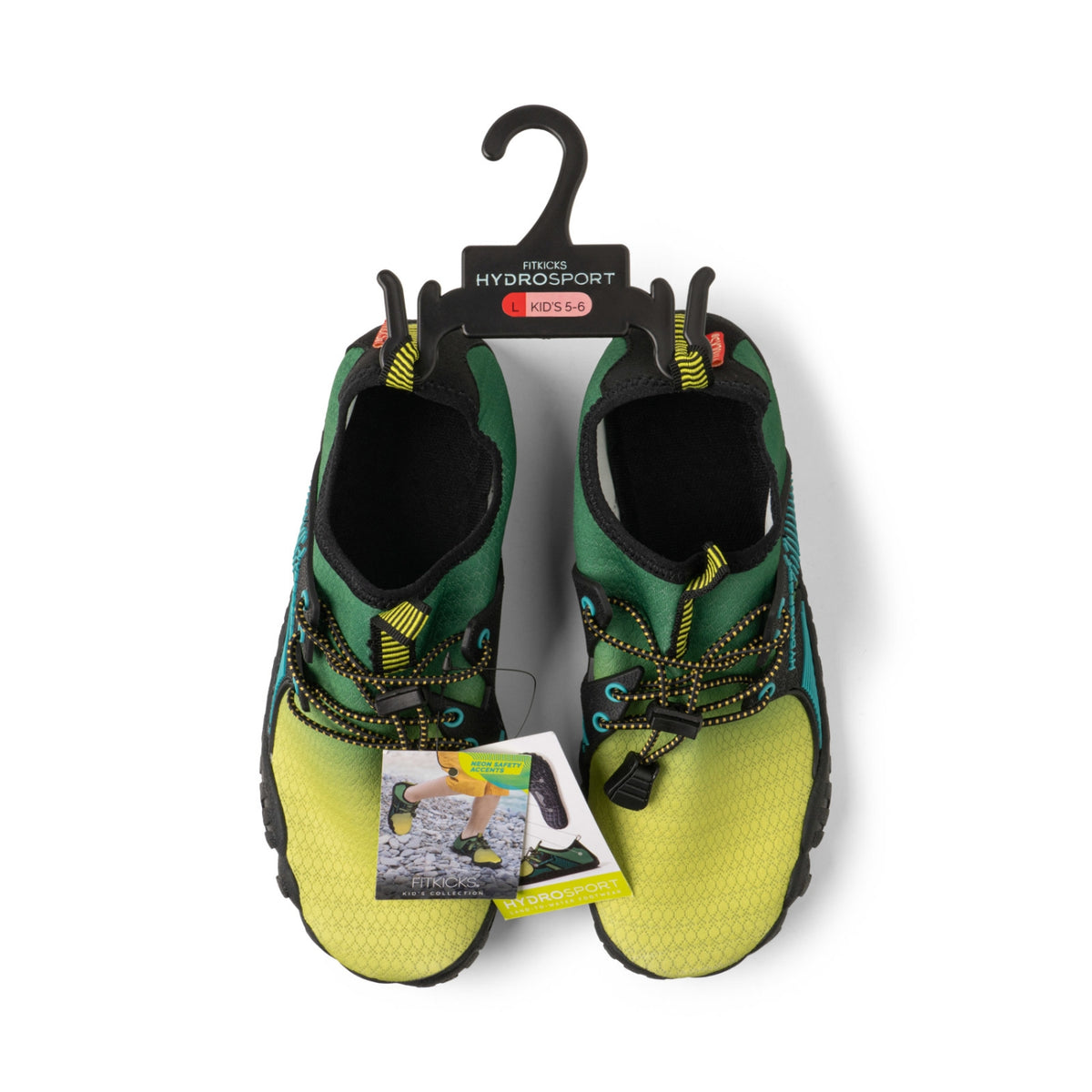 FITKICKS Kid's Hydrosport Land-to-Water Footwear