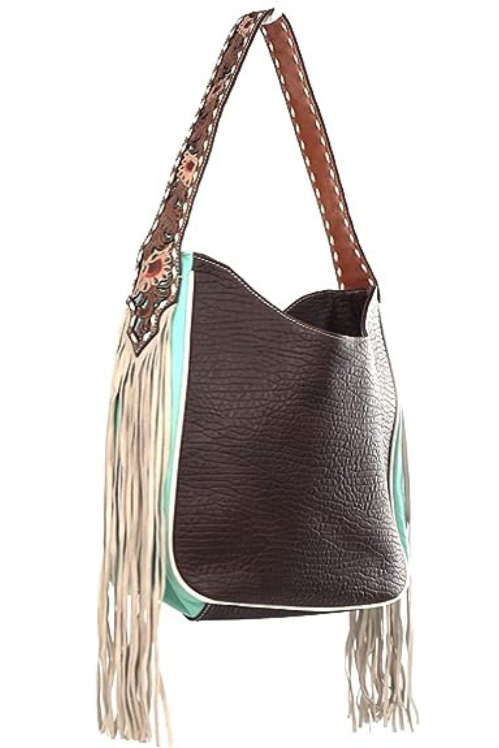 Ariat Womens Monroe Leather Shoulder Bag (Brown)