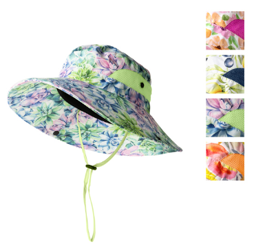 Seed & Sprout Gardening Hat, Adjustable, Heat and Water Resistant, 3.5" Brim