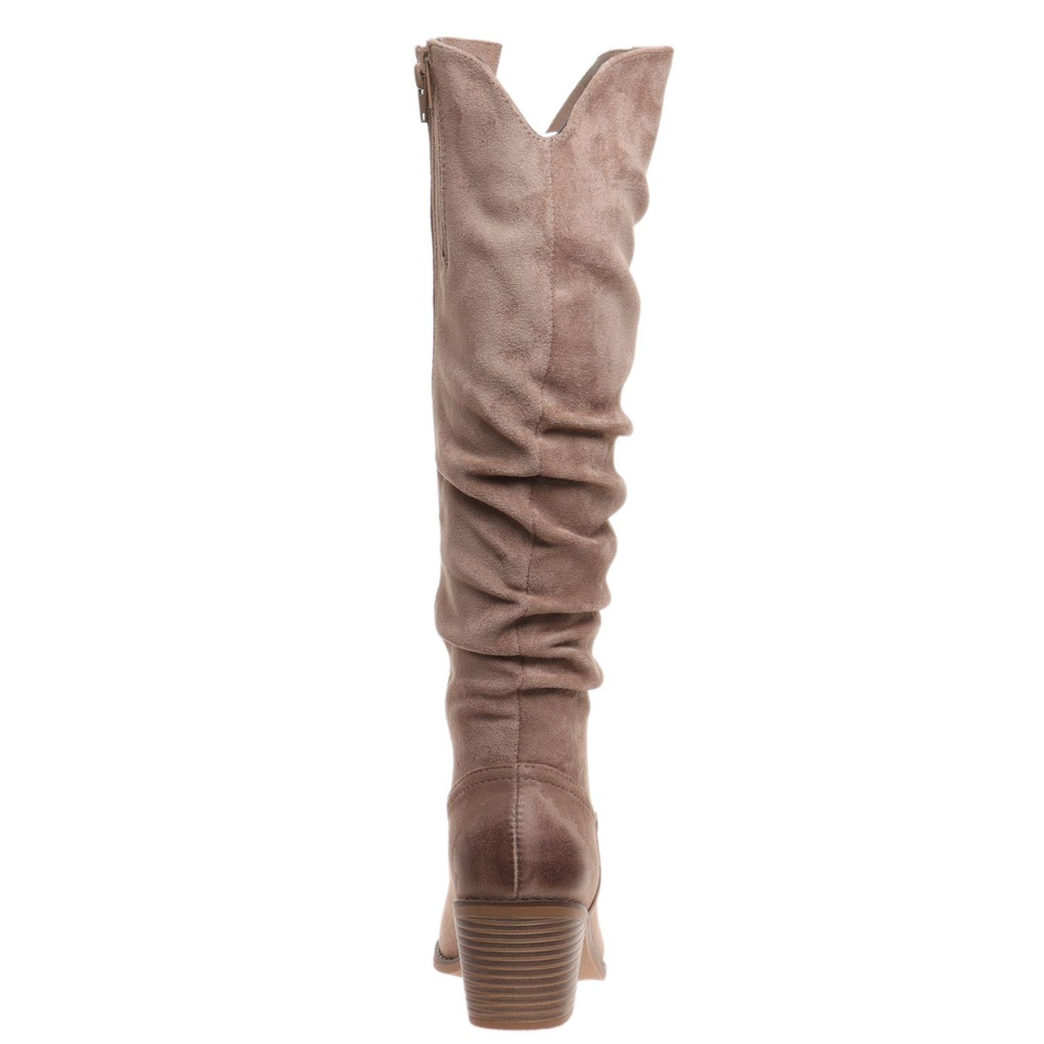 Pierre Dumas Womens Whitney-4 Pull On Tall Boots, Taupe