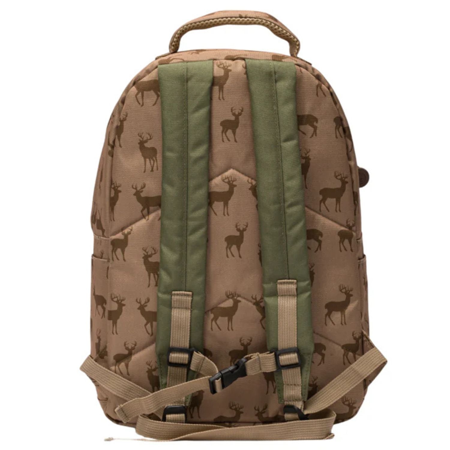 Jane Marie Kids Boys Buck Wild Deer Canvas School Backpack