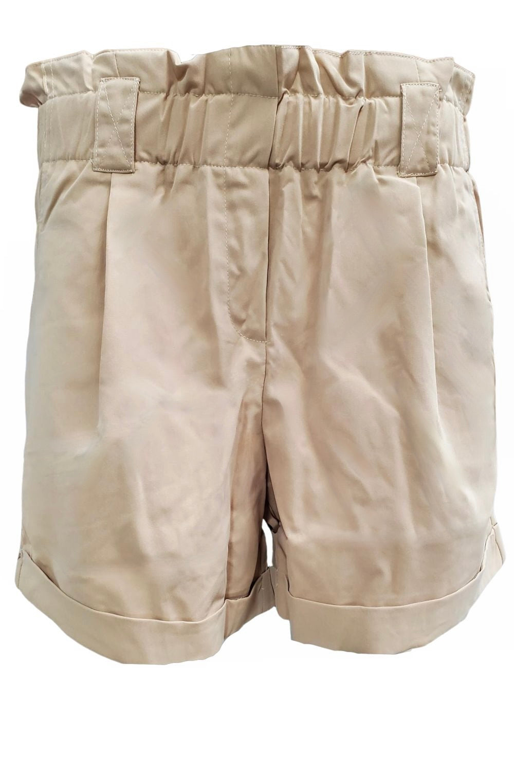 Love Poem Womens Premium Knit Ruffle Waist Shorts