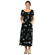 Heat Swimwear Womens Cover Up Dress, Black