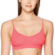 Calvin Klein Bare Lace Bralette (Coral, X-Small)