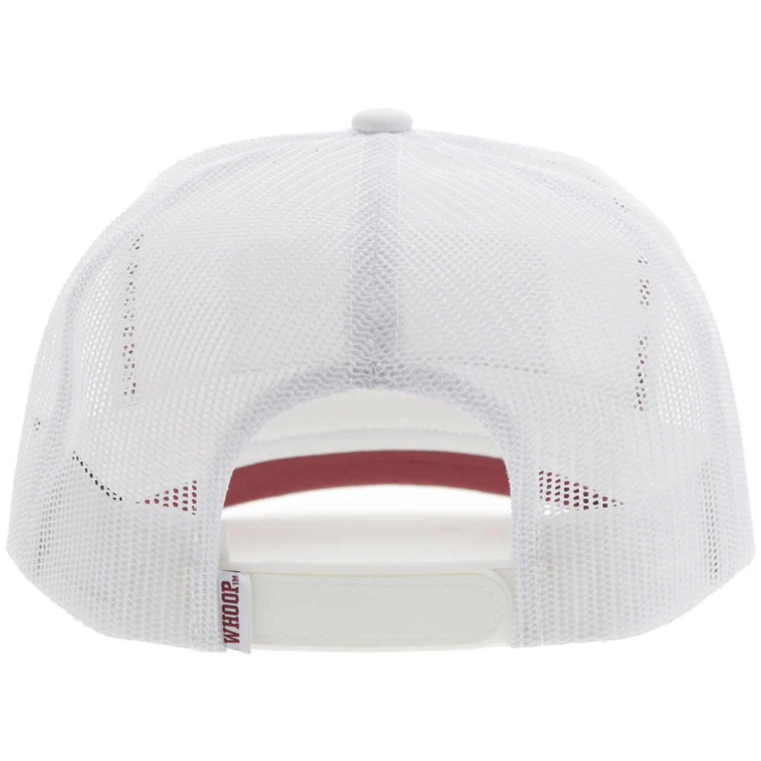 Hooey Mens Texas A&M Gig 'Em Adjustable Snapback Cap Hat, White